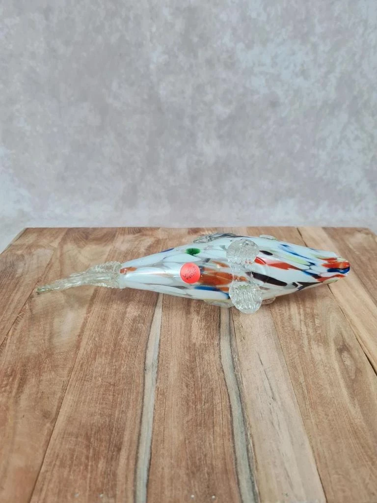 Mooie decoratieve vis van geblazen glas, Murano-stijl 🐟🌈 – photo 6